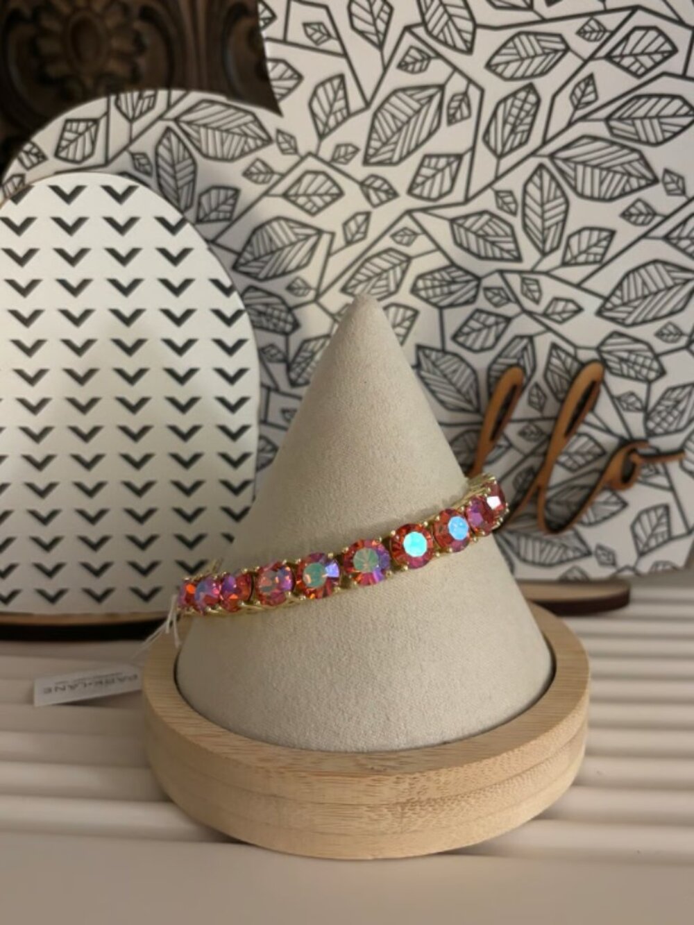 Park Lane Iridescent Coral Impression Bracelet